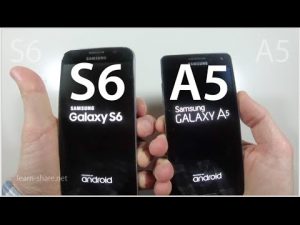 Read more about the article Samsung Galaxy S6 vs Galaxy A5